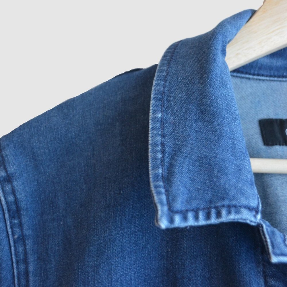 Calvin Klein Denim Jacket – Classic Blue, Size S - Picture 2 of 4